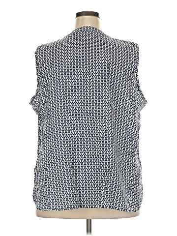 Basic Editions Sleeveless Blouse (view 2)