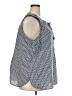 Basic Editions 100% Polyester Blue Sleeveless Blouse Size 2X - photo 4