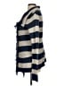 Free People 100% Lambswool Stripes Blue Wool Coat Size S - photo 5