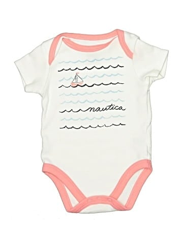 Nautica Short Sleeve Onesie (view 1)