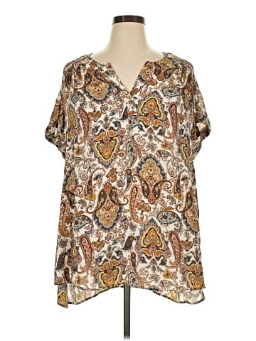 DR2 Short Sleeve Blouse (view 1)