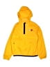 Play Comme Des Garçons x K-Way 100% Polymide Hearts Yellow Half Zip Jacket Size 10 - photo 1