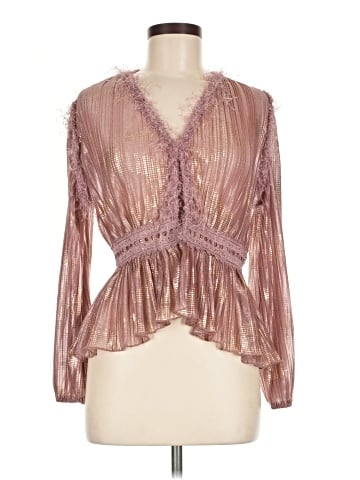 Moon River Long Sleeve Blouse (view 1)