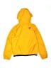 Play Comme Des Garçons x K-Way 100% Polymide Hearts Yellow Half Zip Jacket Size 10 - photo 2