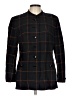 AKRIS Plaid Black Jacket Size 12 - photo 1