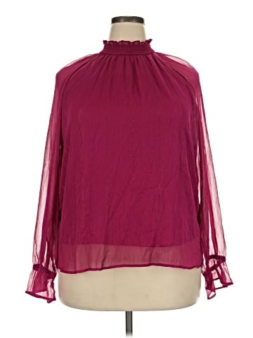 LC Lauren Conrad Long Sleeve Blouse (view 1)