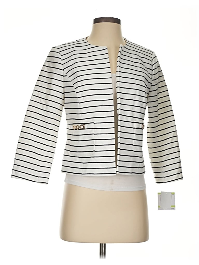 Pre-owned Kasper Jacket In White
