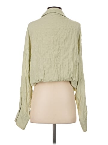 Line & Dot Long Sleeve Blouse (view 2)