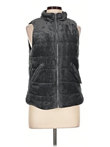 Mia + Tess Faux Fur Vest (view 1)