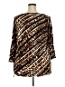 Ruby Rd. Brown 3/4 Sleeve Blouse Size 2X - photo 2