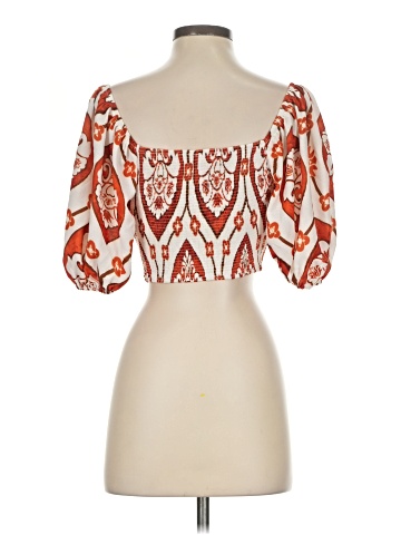 Flying Tomato 3/4 Sleeve Blouse (view 2)
