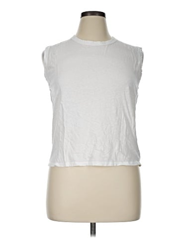 Massimo Dutti Sleeveless T-Shirt (view 1)