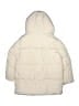 Zara 100% Polyester Ivory Snow Jacket Size 8 - 9 - photo 2
