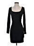 Express Solid Black Cocktail Dress Size S - photo 1
