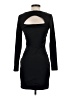 Express Solid Black Cocktail Dress Size S - photo 2