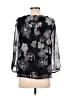 Rafaella 100% Polyester Black 3/4 Sleeve Blouse Size M - photo 2