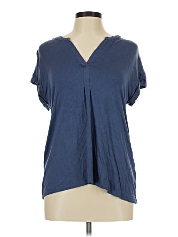 Cable & Gauge Short Sleeve Blouse (view 1)