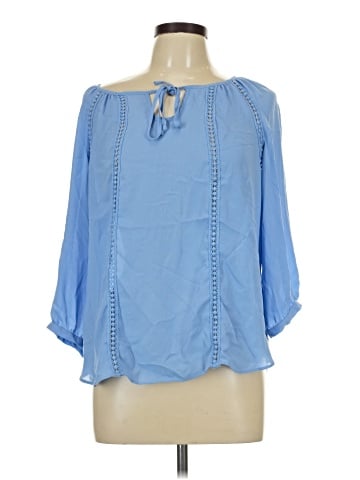 Iz Byer 3/4 Sleeve Blouse (view 1)