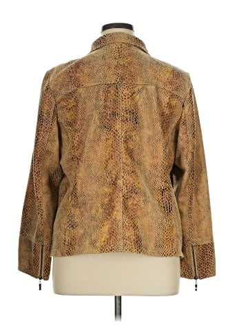 Dialogue Faux Leather Jacket (view 2)