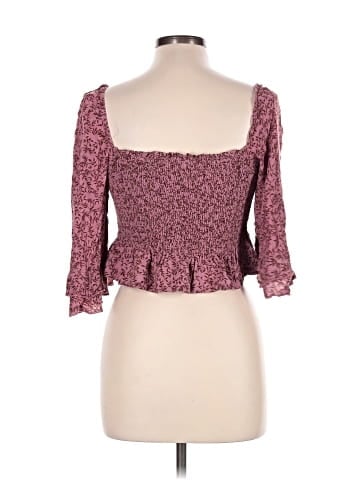 Lulus 3/4 Sleeve Blouse (view 2)