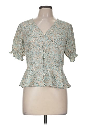Lovestitch Short Sleeve Blouse (view 1)