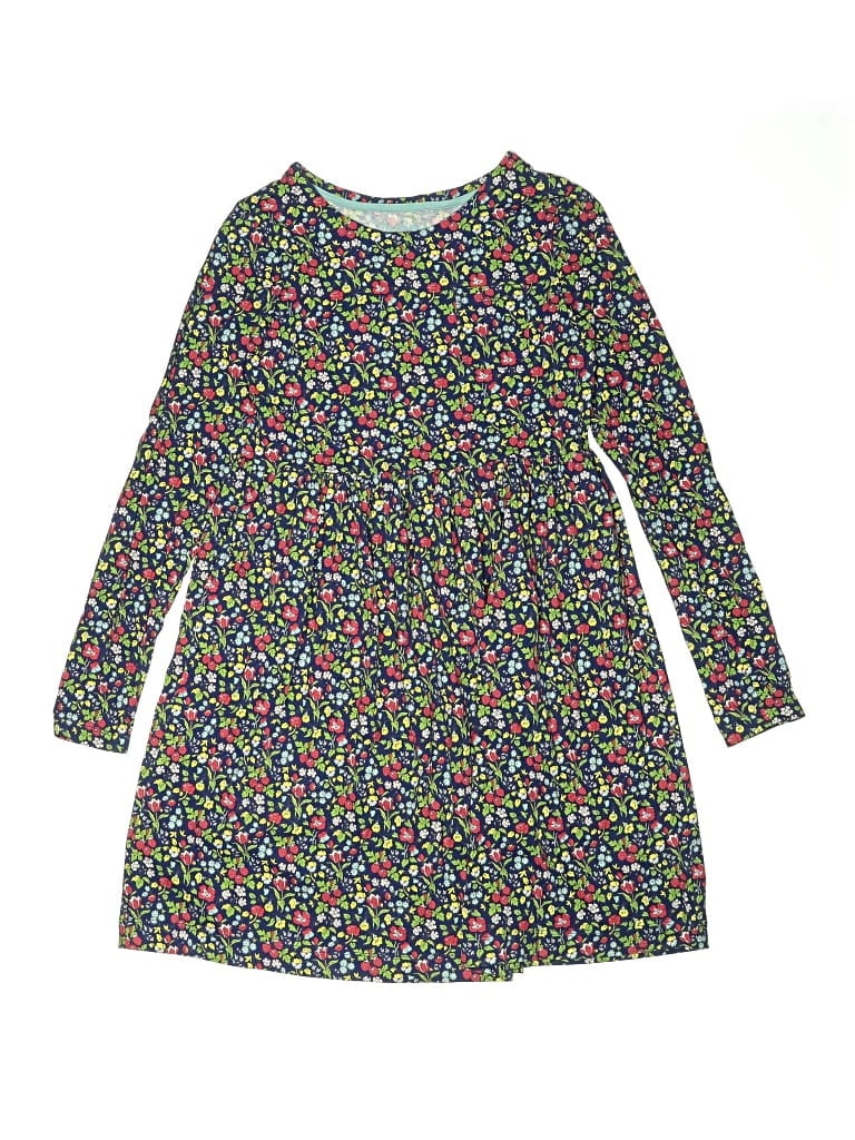 Pre-owned Mini Boden Kids' Dress In Gray