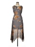 Cato 100% Polyester Gray Cocktail Dress Size XL - photo 1