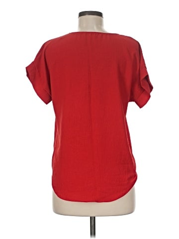 Petite Assembly Short Sleeve Blouse (view 2)