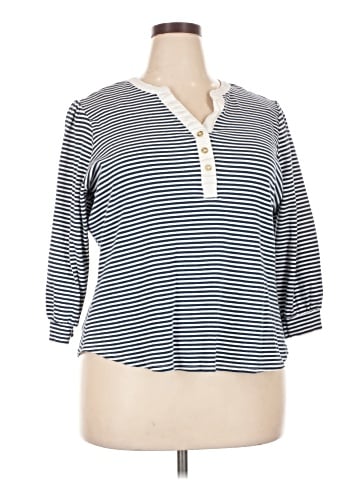 LC Lauren Conrad 3/4 Sleeve Top (view 1)