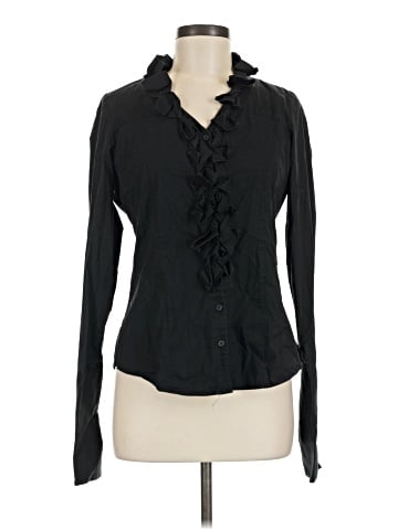 Express Design Studio Long Sleeve Blouse (view 1)