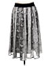 Unbranded Paisley Silver Casual Skirt Size 8 (estimated) - photo 2