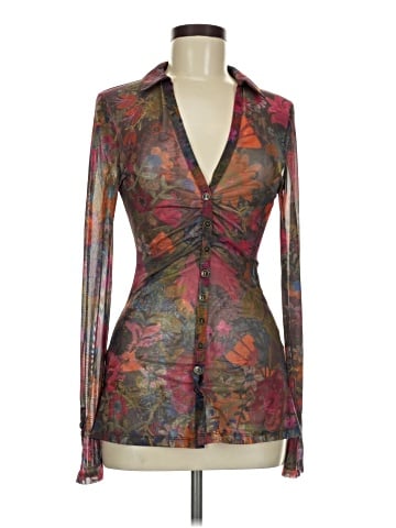 Natural Life Long Sleeve Blouse (view 1)