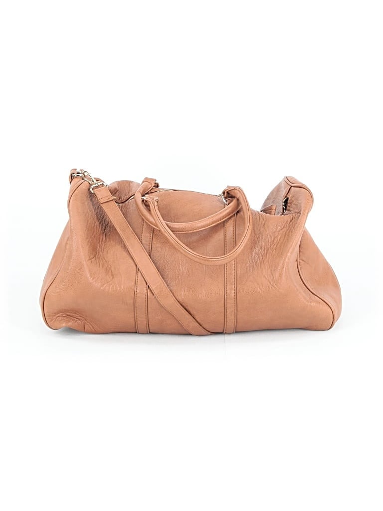 Pre-owned Sole Society Satchel In Tan