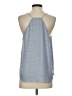 Ann Taylor LOFT 100% Polyester Blue Sleeveless Blouse Size S - photo 2