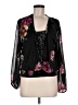 CeCe Black Long Sleeve Blouse Size M - photo 1