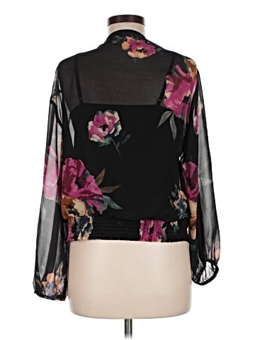 CeCe Long Sleeve Blouse (view 2)