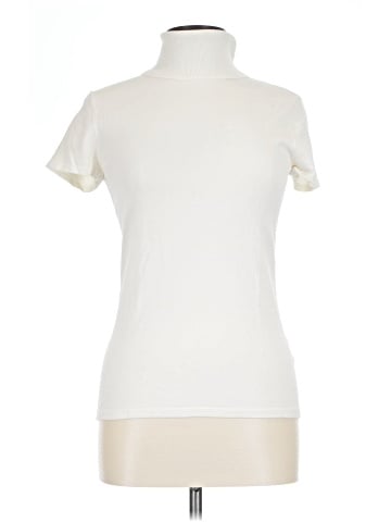 AK Anne Klein Short Sleeve Turtleneck (view 1)