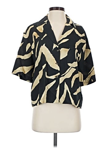 MNG Short Sleeve Blouse (view 1)