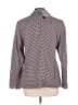 Kasper Houndstooth Gray Blazer Size 10 - photo 2