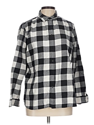 Uniqlo Long Sleeve Button-Down Shirt (view 1)