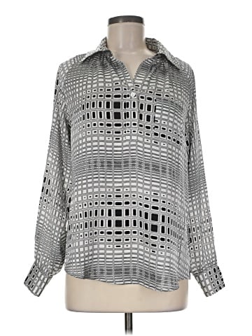 Tracy M. Long Sleeve Blouse (view 1)