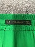 Zara Basic Solid Green Casual Pants Size M - photo 7