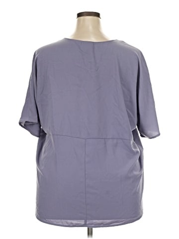 Worthington Short Sleeve Blouse (view 2)