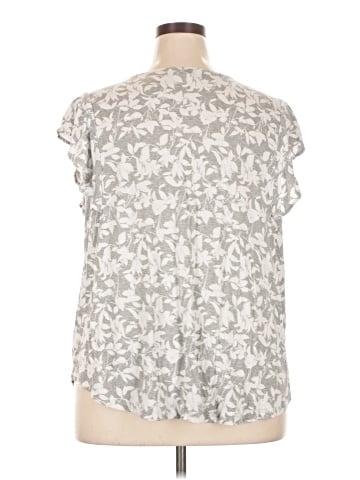 Liz Claiborne Short Sleeve Blouse (view 2)