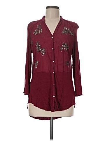 Solitaire Long Sleeve Blouse (view 1)