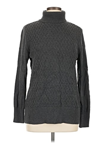 Karen Scott Turtleneck Sweater (view 1)