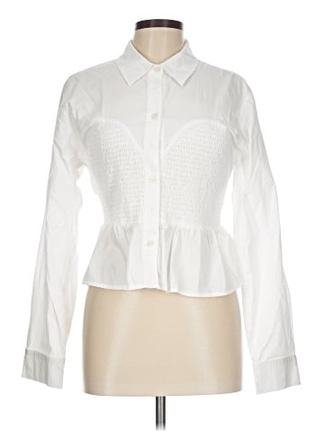 Steve Madden Long Sleeve Blouse (view 1)