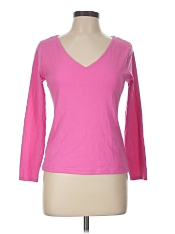 Ann Taylor 3/4 Sleeve T-Shirt (view 1)