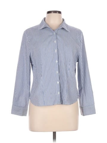 Old Navy 3/4 Sleeve Button-Down Shirt (view 1)
