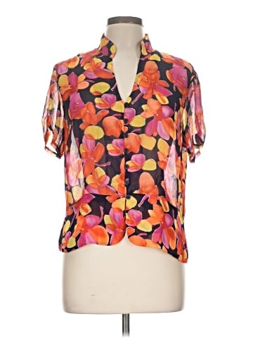 Elementz Short Sleeve Blouse (view 1)